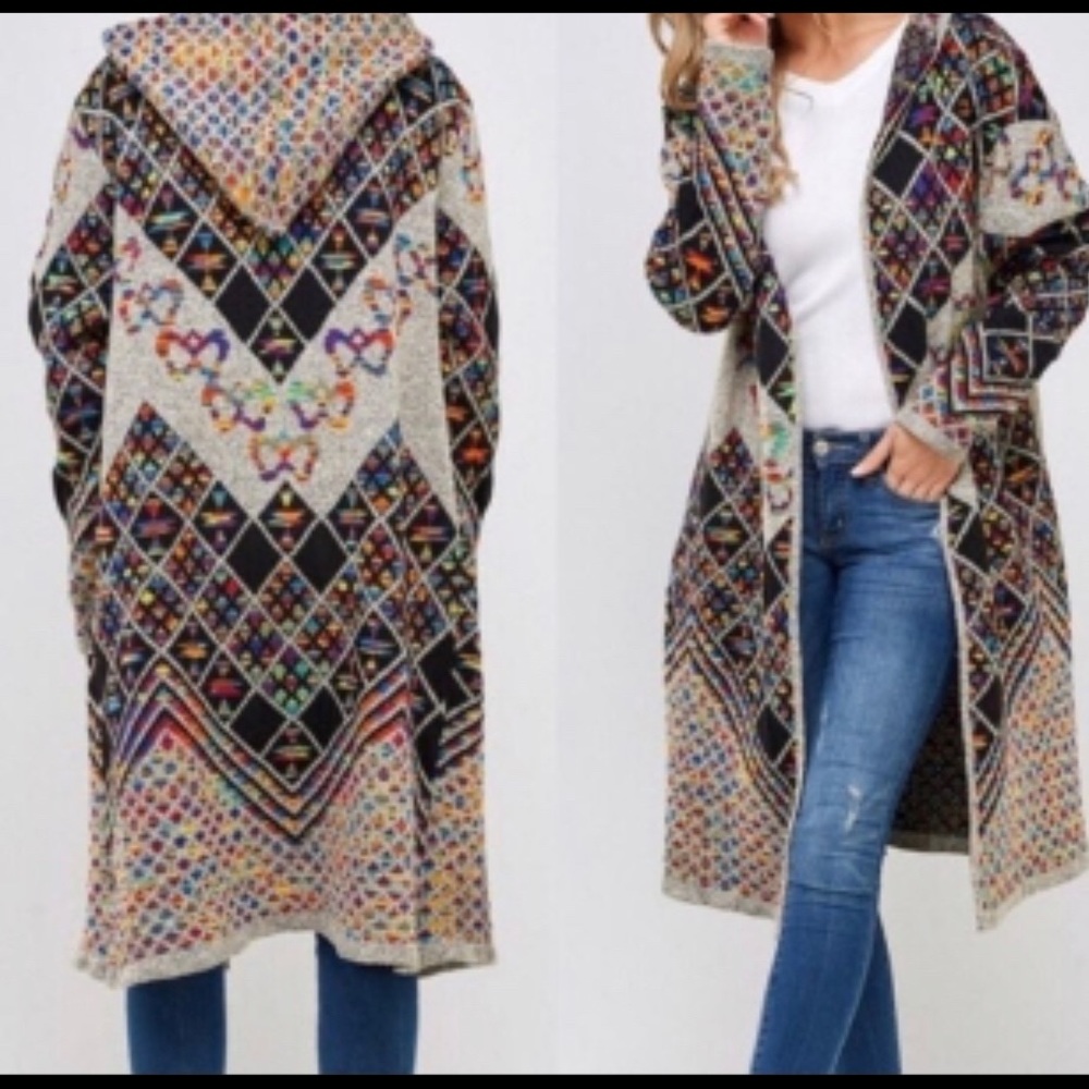 Northern Angel▫️hooded duster cardigan